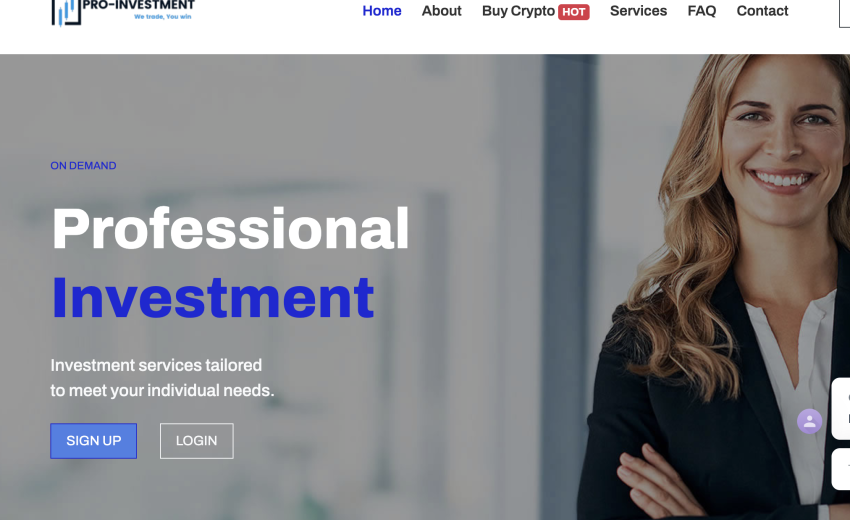 Account.pro-investment.biz Under Scrutiny